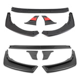 STP-Style For 2021 2022 2023 2024 Toyota Camry SE XSE Front Bumper Lower Lip Splitter -Unpainted Matte Black