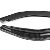 STP-Style For 2018 - 2023 Kia Stinger GT-Line Front Bumper Lip Splitter -Carbon Fiber Look