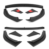 STP-Style For 2018 - 2023 Kia Stinger GT-Line Front Bumper Lip Splitter -Unpainted Matte Black