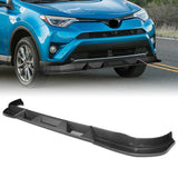 STP-Style For 2016 2017 2018 Toyota RAV4 Front Bumper Lower Lip Splitter -Carbon Fiber Look