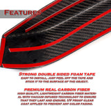 For 2015-2020 BMW M3/M4 F80 F82 F83 Real Carbon Fiber Front Bumper Body Splitter Canard Lip 2PCS