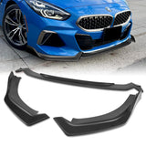 For 2019-2022 BMW Z4 G29 M-Sport 3-Pcs Matt Black Front Bumper Body Kit Spoiler Lip