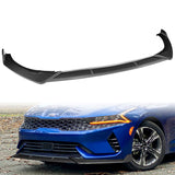 For 2021-2024 Kia Optima K5 3-PCS Carbon Painted Front Bumper Splitter Spoiler Lip