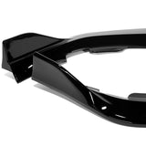 For 2021-2025 Tesla Model S Painted Black Front Bumper Body Splitter Spoiler Lip 3PCS