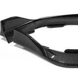 For 2021-2025 Tesla Model S Carbon Look Front Bumper Body Splitter Spoiler Lip 3PCS