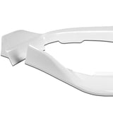 For 2021-2025 Tesla Model S Painted White Front Bumper Body Splitter Spoiler Lip 3PCS