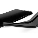 For 2021-2023 Hyundai Elantra N-Line Painted Black Front Bumper Body Splitter Spoiler Lip 3PCS