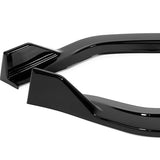 For 2021-2023 Hyundai Elantra N-Line Painted Black Front Bumper Body Splitter Spoiler Lip 3PCS