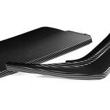 For 2021-2023 Hyundai Elantra N-Line Carbon Look Front Bumper Body Splitter Spoiler Lip 3PCS