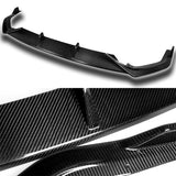 ST-Style For 2021-2023 Hyundai Elantra N-Line Front Bumper Body Splitter Spoiler Lip 3PCS -Real Carbon Fiber