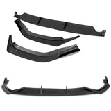 For 2021-2023 Hyundai Elantra N-Line Matte Black Front Bumper Body Splitter Spoiler Lip 3PCS