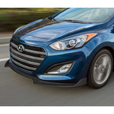 For 2013-17 Hyundai Elantra GT Hatchback Carbon 3-PCS Painted Front Bumper Spoiler Lip