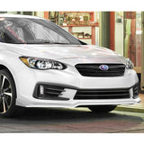 For 2020-2022 Subaru Impreza JDM CS-Style 3-PCS Painted White Front Bumper Spoiler Lip