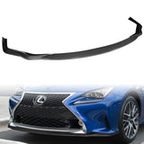 For 2015-2018 Lexus RC300 RC350 AG-Style 3-PCS Carbon Painted Front Bumper Spoiler Lip