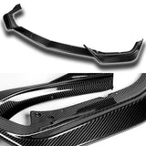 STP-Style For 2016-2018 Acura ILX Front Bumper Body Splitter Spoiler Lip 3PCS -Real Carbon Fiber