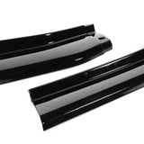 For 2012-2014 Toyota Camry SE Painted Black Front Bumper Body Splitter Spoiler Lip 3PCS