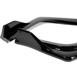 For 2012-2014 Toyota Camry SE Painted Black Front Bumper Body Splitter Spoiler Lip 3PCS