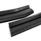 For 2012-2014 Toyota Camry SE Unpainted Matte Black Front Bumper Body Splitter Spoiler Lip 3PCS