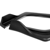 For 2012-2014 Toyota Camry SE Unpainted Matte Black Front Bumper Body Splitter Spoiler Lip 3PCS