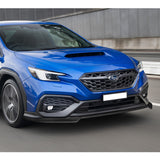 For 2022-2025 Subaru WRX ST-Style 3-PCS Carbon Look Front Bumper Spoiler Splitter Lip