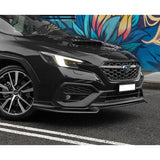 For 2022-2025 Subaru WRX ST-Style 3-PCS Carbon Fiber Front Bumper Spoiler Splitter Lip