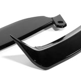 For 2017-2020 Mercedes E-Class W213 Painted Black Front Bumper Body Splitter Spoiler Lip 3PCS