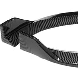 For 2017-2020 Mercedes E-Class W213 Carbon Look Front Bumper Body Splitter Spoiler Lip 3PCS