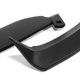 For 2017-2020 Mercedes E-Class W213 Unpainted Matte Black Front Bumper Body Splitter Spoiler Lip 3PCS