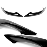 For 2017-2019 Toyota Corolla SE XSE Painted Black Front Bumper Body Splitter Spoiler Lip 3PCS