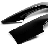 For 2017-2019 Toyota Corolla SE XSE Painted Black Front Bumper Body Splitter Spoiler Lip 3PCS