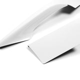 For 2017-2019 Toyota Corolla SE XSE Painted White Front Bumper Body Splitter Spoiler Lip 3PCS