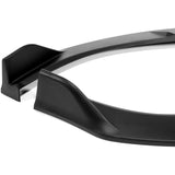 For 2019-2024 Mazda 3 Hatchback 5DR MS-Style Unpainted Matte Black Front Bumper Body Splitter Spoiler Lip 3PCS