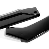 For 2019-2023 Mercedes-Benz A-Class AMG W177 Painted Black Front Bumper Body Splitter Spoiler Lip 3PCS