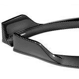 For 2019-2023 Mercedes-Benz A-Class AMG W177 Carbon Look Front Bumper Body Splitter Spoiler Lip 3PCS