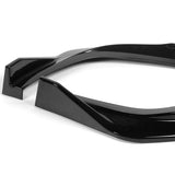 For 2023-2025 BMW 3-Series G20 M-Sport GT-Style Painted Black Front Bumper Body Splitter Spoiler Lip 3PCS