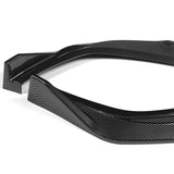 For 2023-2025 BMW 3-Series G20 M-Sport GT-Style Carbon Look Front Bumper Body Splitter Spoiler Lip 3PCS