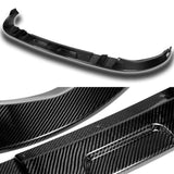 Sport-Style For 2018 - 2021 BMW X3 X4 G01 G02 M-Sport Front Bumper Body Splitter Spoiler Lip 3PCS -Real Carbon Fiber
