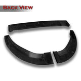 Sport-Style For 2018 - 2021 BMW X3 X4 G01 G02 M-Sport Front Bumper Body Splitter Spoiler Lip 3PCS -Real Carbon Fiber