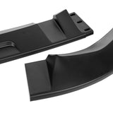 For 2018-2021 BMW X3 X4 G01 G02 M-Sport Unpainted Matte Black Front Bumper Body Splitter Spoiler Lip 3PCS