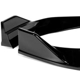 For 2019-2023 BMW X5 G05 M-Sport Painted Black Front Bumper Body Splitter Spoiler Lip 3PCS