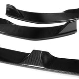 For 2019 - 2023 BMW X5 G05 M-Sport Front Bumper Lip Spoiler Splitter -Real Carbon Fiber