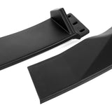 For 2019-2023 BMW X5 G05 M-Sport Unpainted Matte Black Front Bumper Body Splitter Spoiler Lip 3PCS