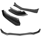 For 2013-2014 Cadillac ATS GT-Style Carbon Look Front Bumper Body Splitter Spoiler Lip 3PCS