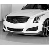For 2013-2014 Cadillac ATS GT-Style Matte Black Front Bumper Body Splitter Spoiler Lip 3PCS