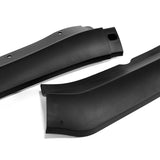 For 2013-2014 Cadillac ATS GT-Style Matte Black Front Bumper Body Splitter Spoiler Lip 3PCS