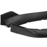 For 2013-2014 Cadillac ATS GT-Style Matte Black Front Bumper Body Splitter Spoiler Lip 3PCS