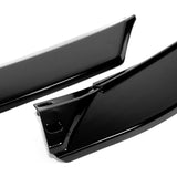 For 2023-2025 Acura Integra TR-Style Painted Black Front Bumper Lip Body Spoiler 3PCS