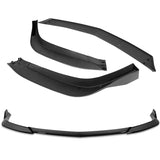 For 2023-2025 Acura Integra TR-Style Painted Black Front Bumper Lip Body Spoiler 3PCS