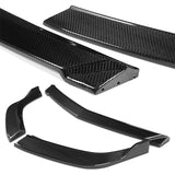 For 2023-2025 Acura Integra TR-Style Carbon Fiber Front Bumper Lip Spoiler 3PCS