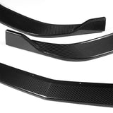 For 2023-2025 Acura Integra TR-Style Carbon Fiber Front Bumper Lip Spoiler 3PCS